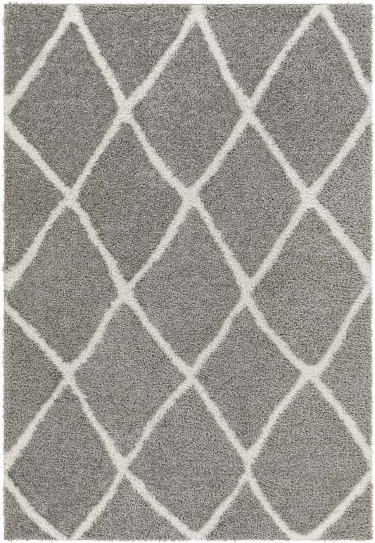 Breathitt Global Dark Gray Area Rug