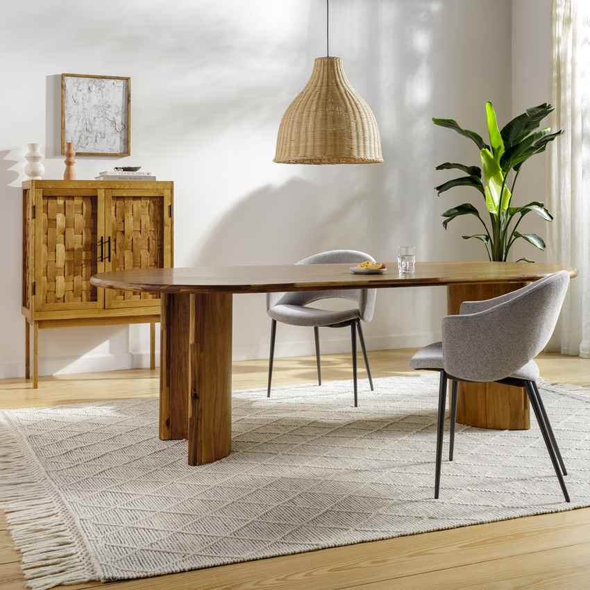 Cooper Cottage Gray Area Rug