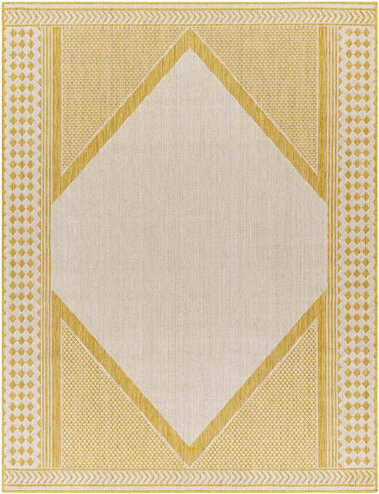 Silver Global Mustard/Ivory Area Rug