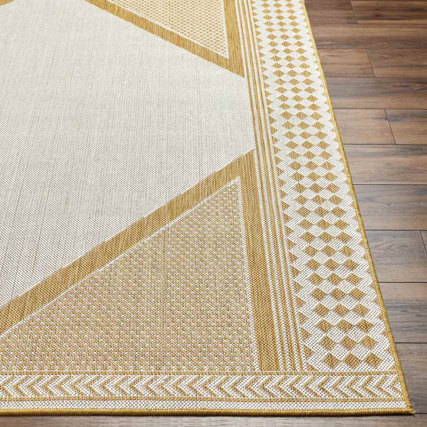 Silver Global Mustard/Ivory Area Rug