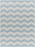 Spring Global Sky Blue/Ivory Area Rug