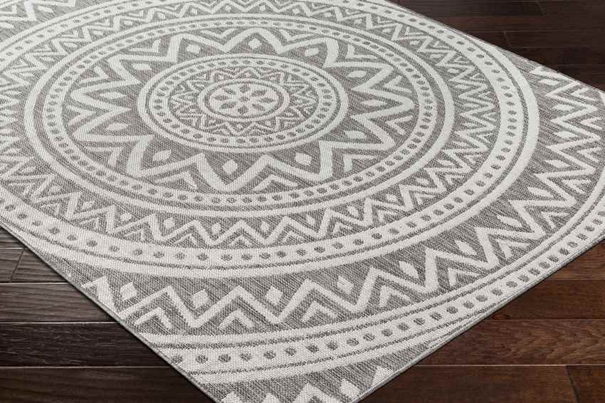 St Ansgar Global Medium/Silver Gray Area Rug
