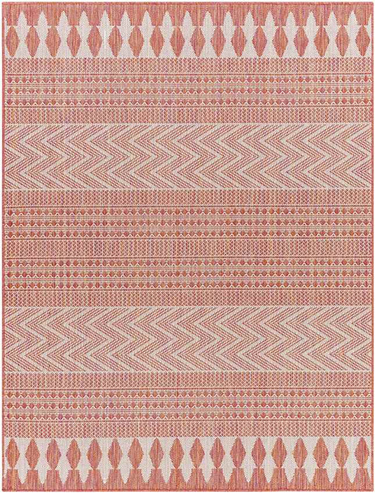 St George Global Dark Coral/Cream Area Rug