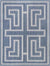 Sylvia Global Navy/Ivory Area Rug