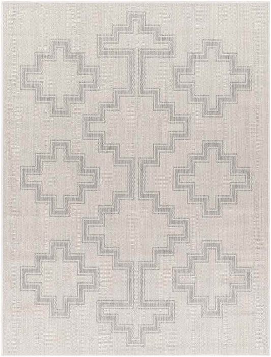 Tarkio Global Light Gray/Beige Area Rug