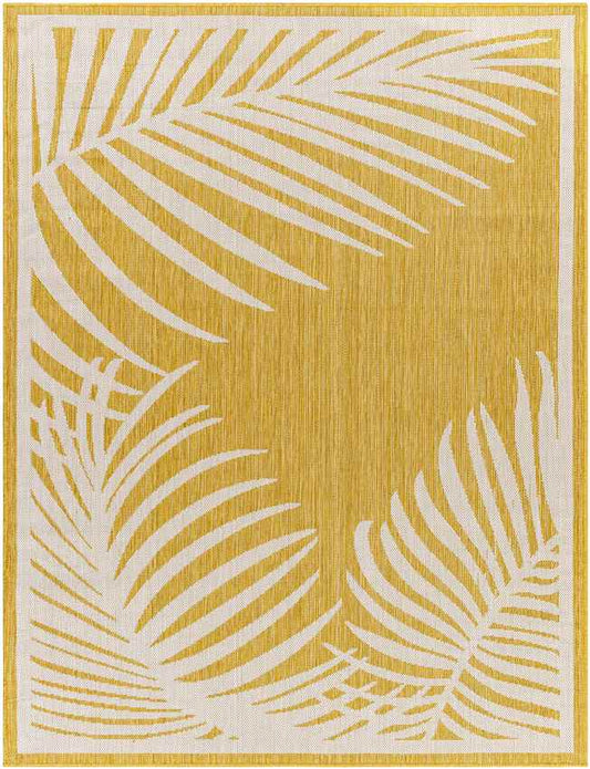 Tescott Coastal Mustard Area Rug