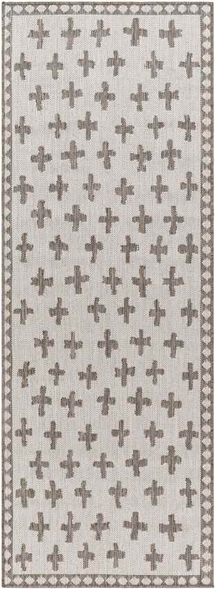 Thornhill Global Cream/Dark Brown Area Rug