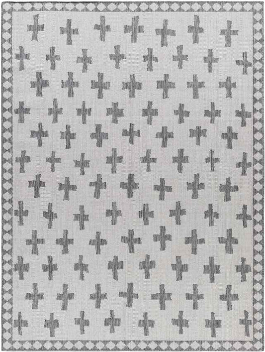 Thornhill Global Cream/Dark Gray Area Rug