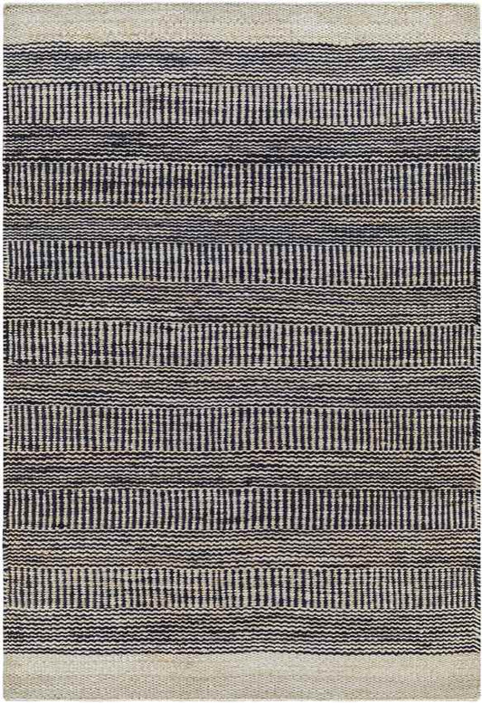 Cylinder Rustic Dark Brown/Black Area Rug