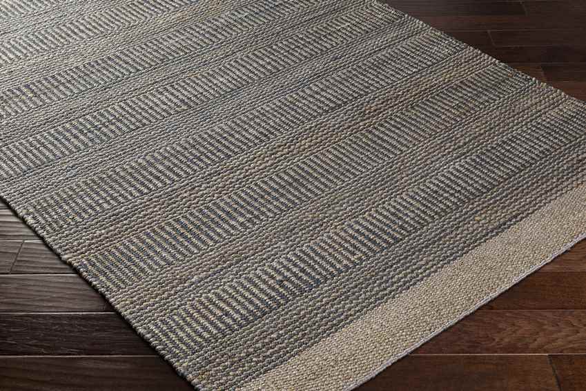 Cylinder Rustic Dark Blue/Light Gray Area Rug