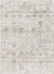 Van Horne Traditional Ivory Washable Area Rug
