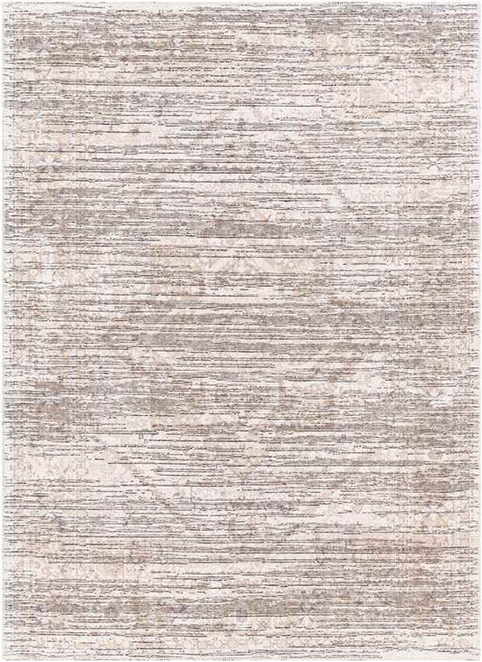 Vanceburg Traditional Brown Washable Area Rug