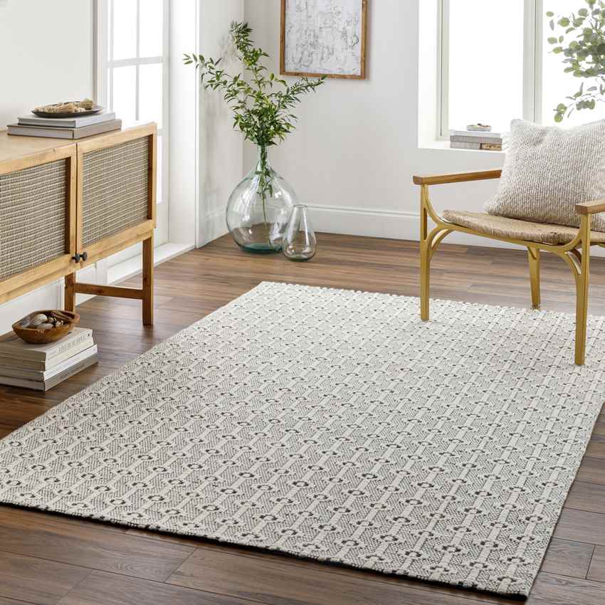 Decorah Modern Charcoal Area Rug