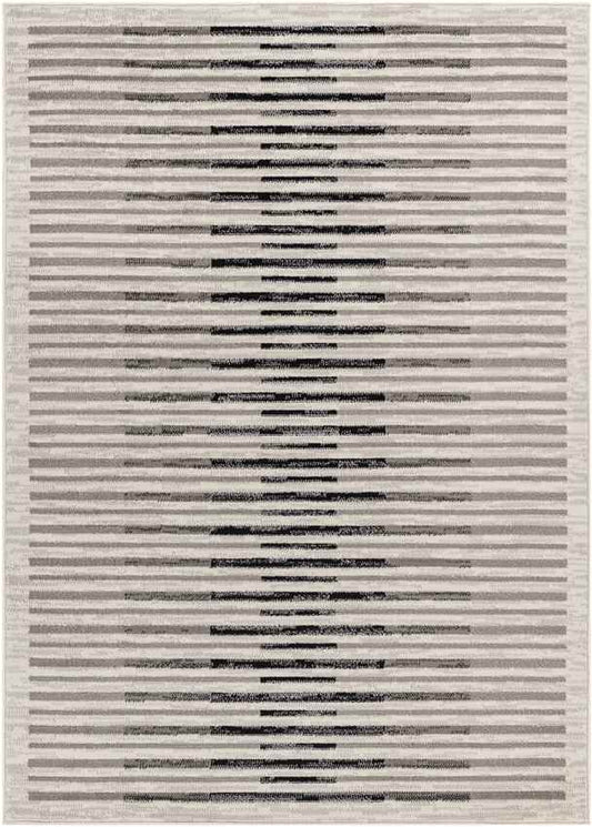 Bucklin Modern Charcoal Area Rug