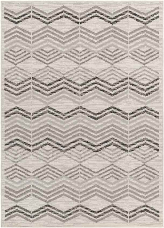 Burden Modern Charcoal Area Rug