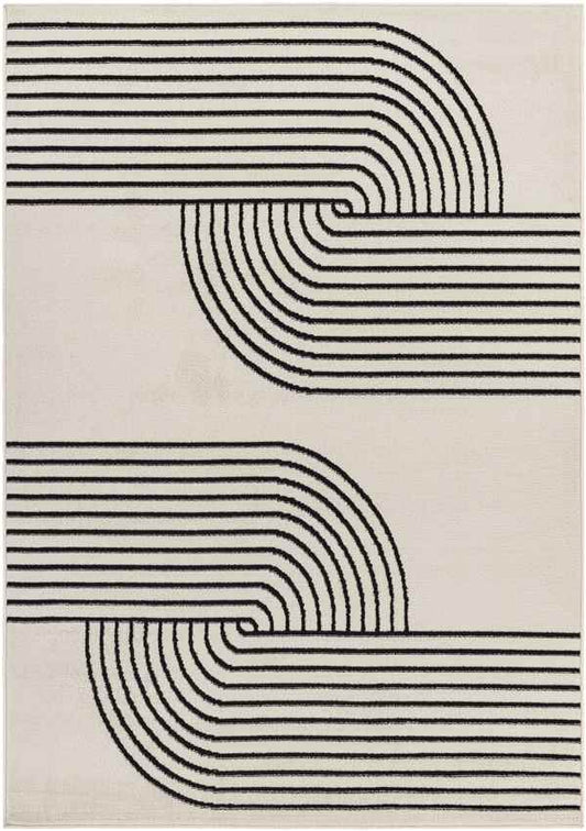 Burnside Modern Beige Area Rug