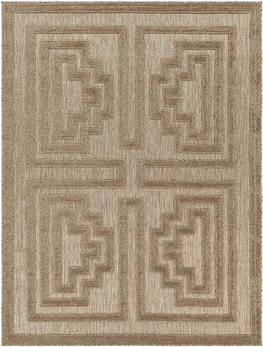 Cassoday Modern Brown Area Rug