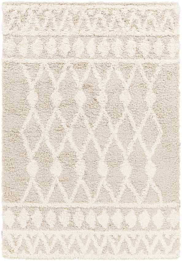 Booth Modern Light Beige Area Rug