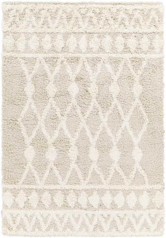 Booth Modern Light Beige Area Rug