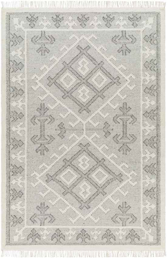 Louisa Traditional Light Gray Area Rug