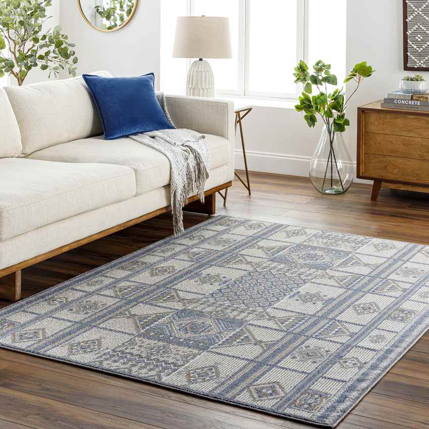 Crittenden Global Beige Area Rug