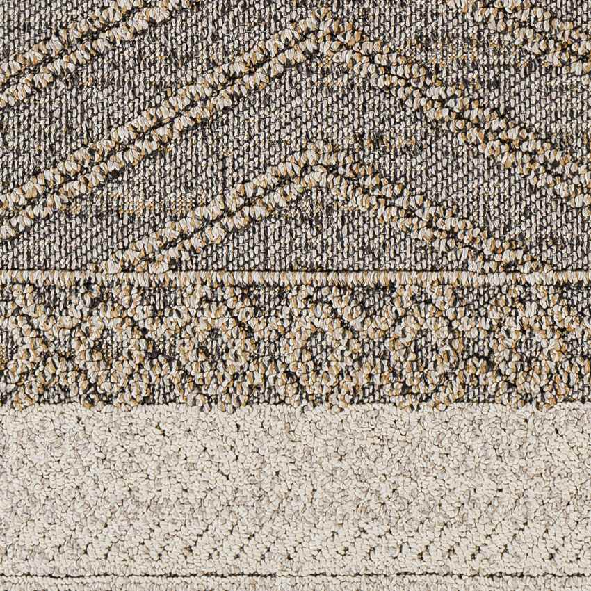 East Orange Modern Dark Gray Area Rug