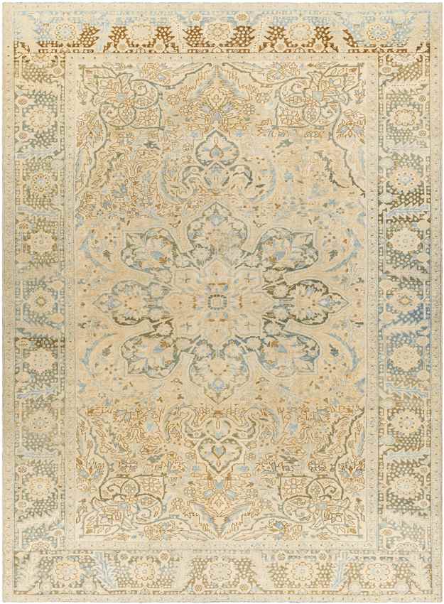 East Lincoln Traditional Light Brown Area Rug