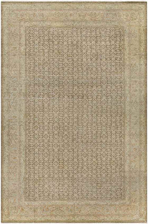 Crab Orchard Traditional Brown Area Rug