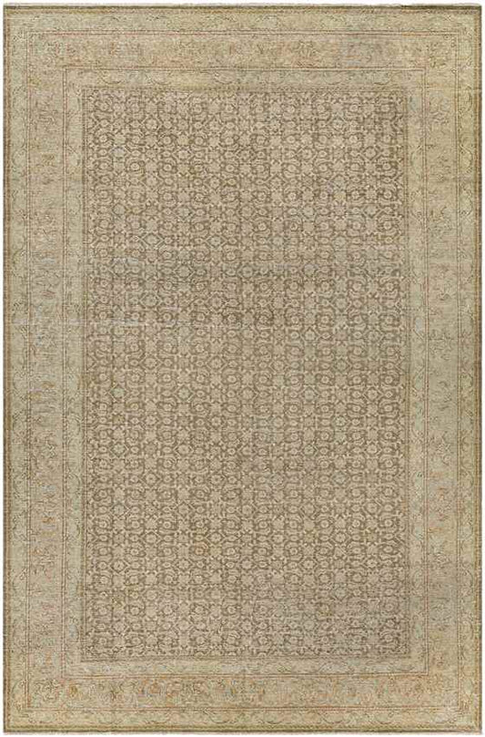 Crab Orchard Traditional Brown Area Rug