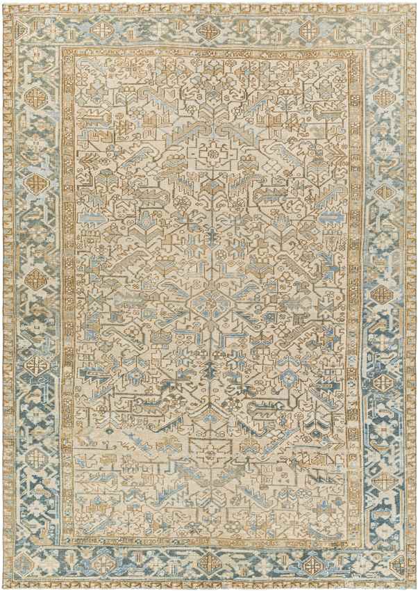 Tompkinsville Traditional Light Peach Area Rug