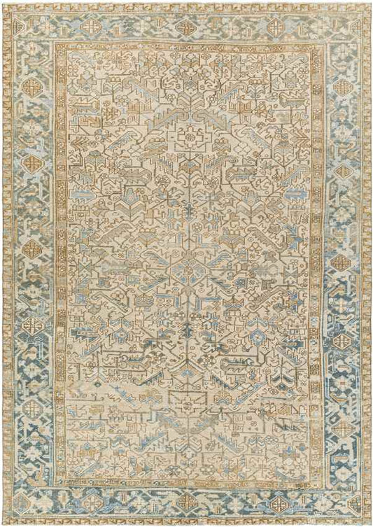 Tompkinsville Traditional Light Peach Area Rug
