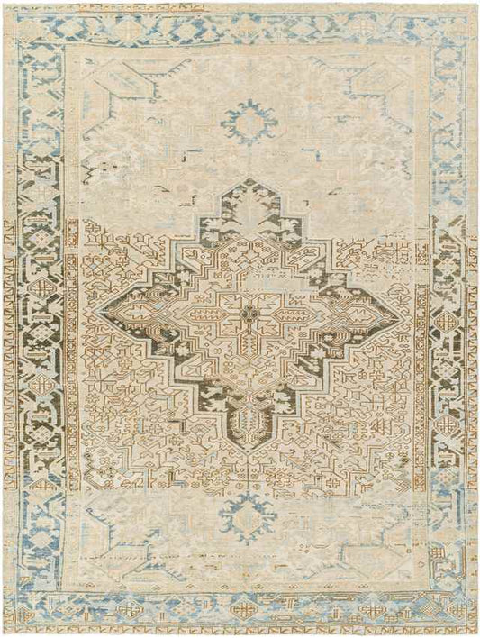 East Waterloo Traditional Cream Area Rug
