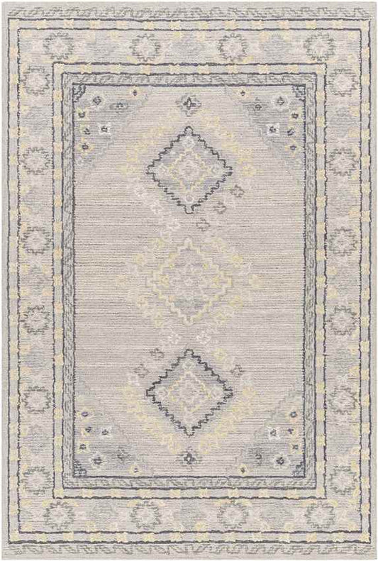 Conway Springs Traditional Khaki/Gray Area Rug