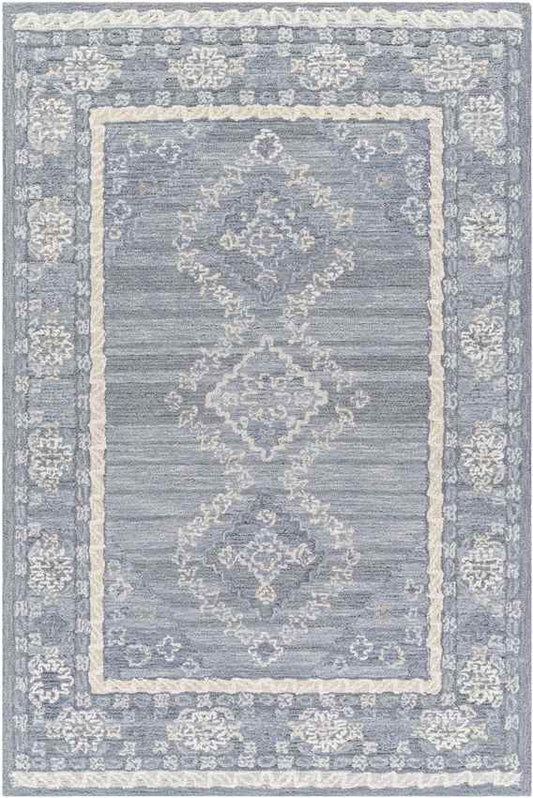 Conway Springs Traditional Denim Area Rug