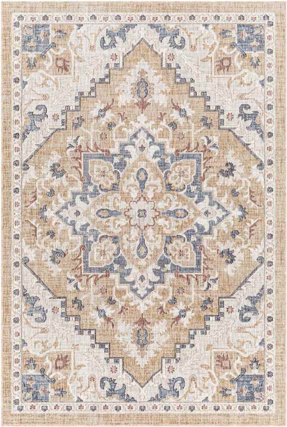 Morrowville Traditional Light Rust Area Rug