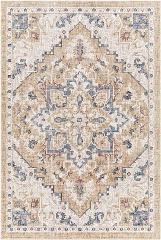 Morrowville Traditional Light Rust Area Rug