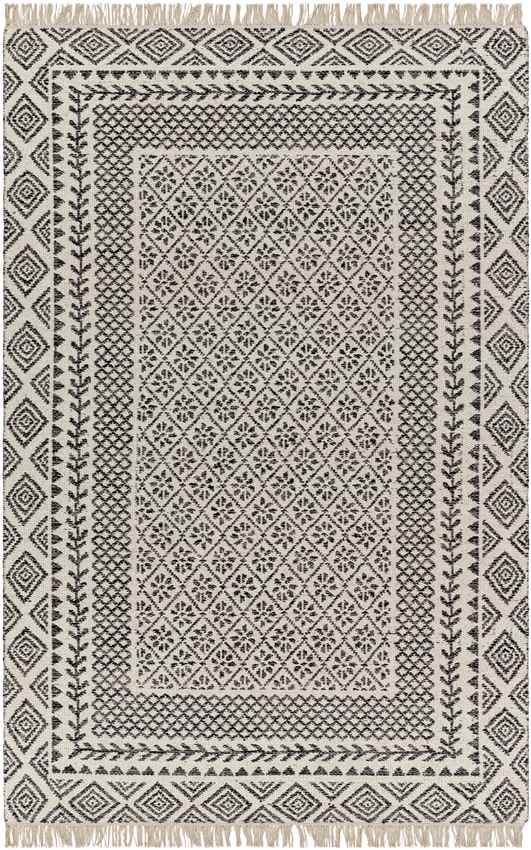 Maciel Global Dark Brown/Cream Area Rug