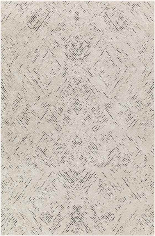 Lakina Modern Beige Washable Area Rug