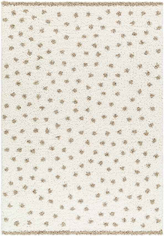 Aerica Modern Ivory/Brown Area Rug
