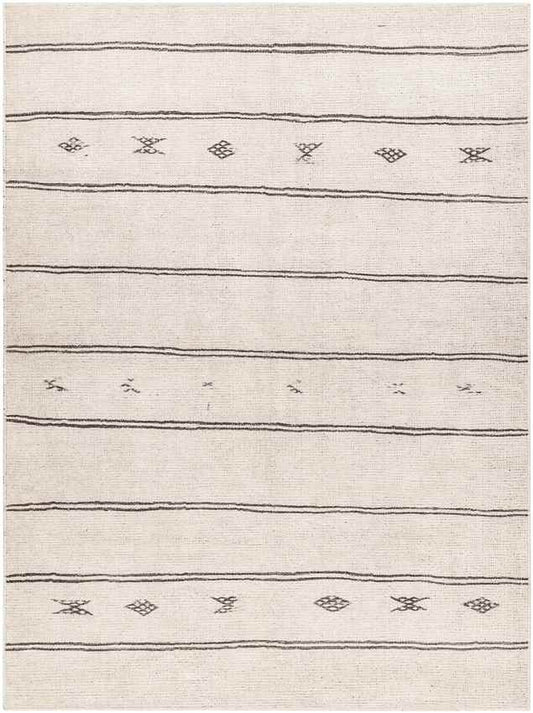 Rivi Global Beige/Dark Brown Area Rug - Becki Owens x Livabliss