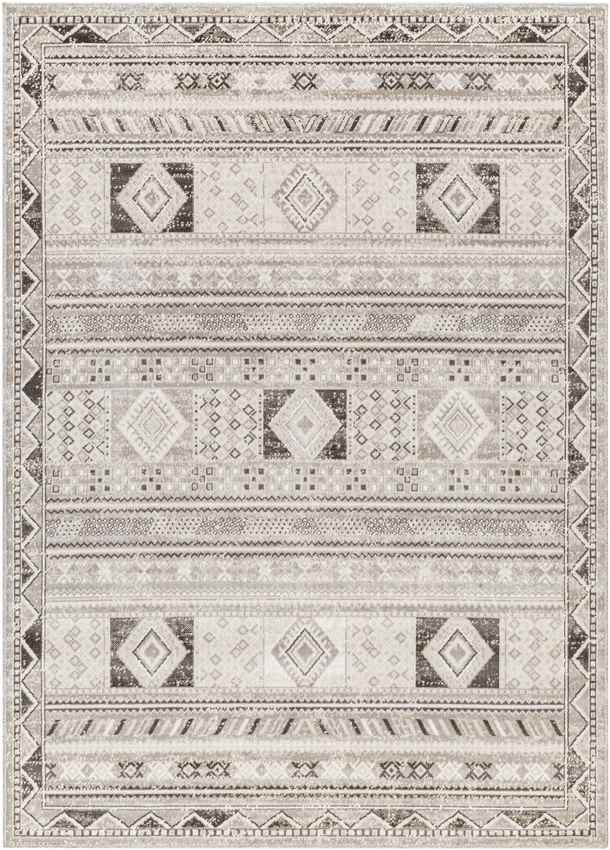 Keara Global Taupe/Ivory Area Rug