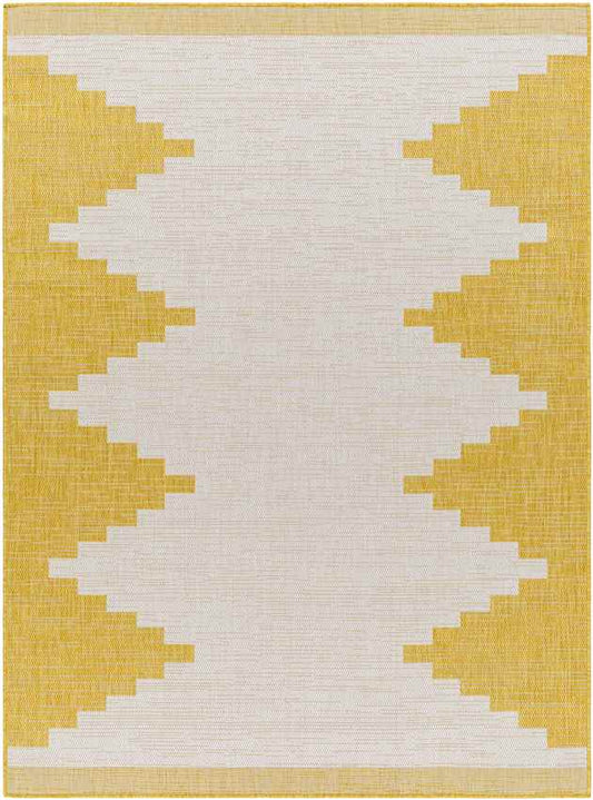 Wolfheze Global Amber/Gray Area Rug