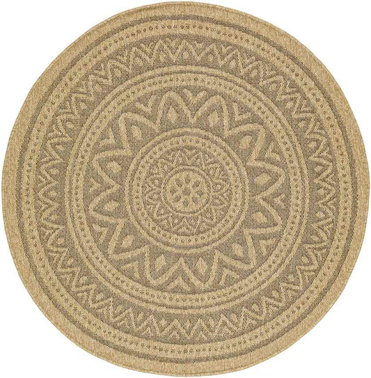 Jeremey Cottage Beige/Light Gray Area Rug