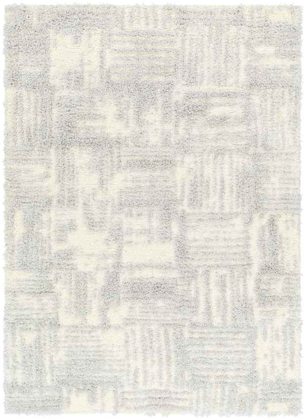 Breck Modern Light Gray/Cream Area Rug