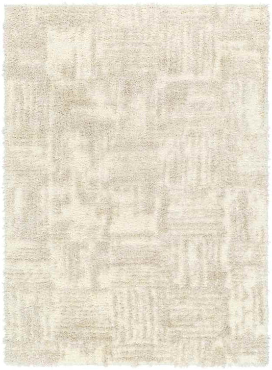 Breck Modern Tan/Cream Area Rug