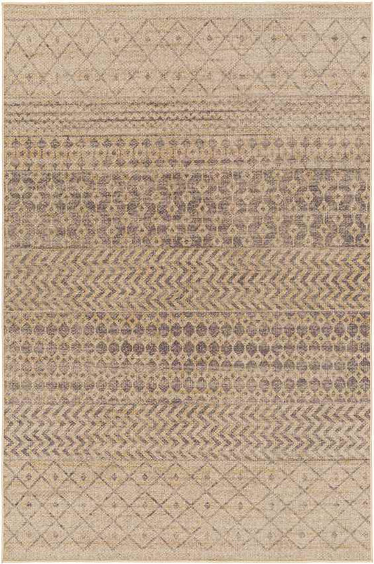 Shamonique Cottage Pecan/Hickory Washable Area Rug