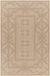 Tenequa Cottage Pecan/Brown Washable Area Rug