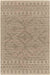 Tekoa Cottage Pecan/Brown Washable Area Rug