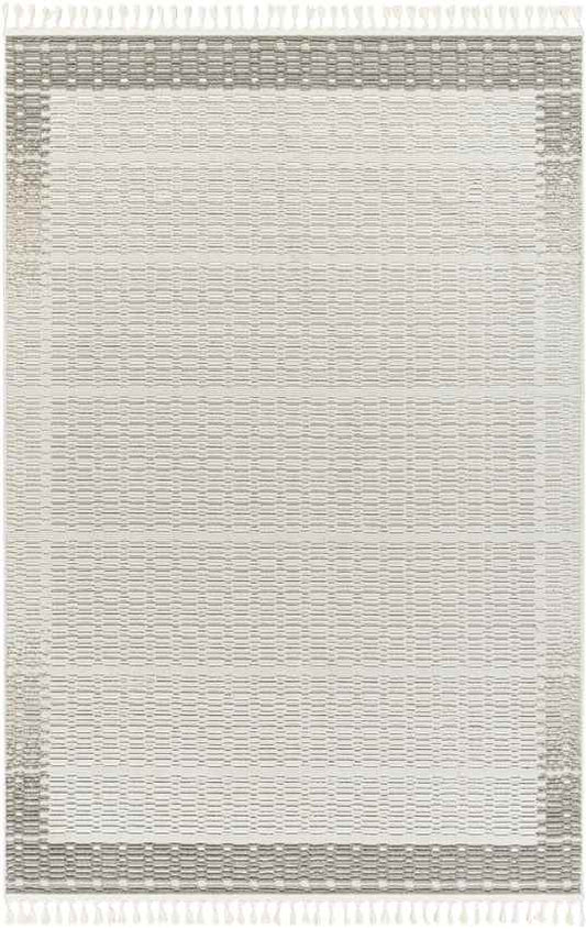 Conchetta Cottage Taupe Area Rug
