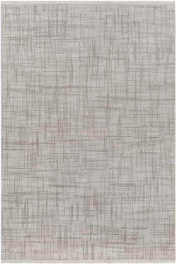 Said Modern Dark Brown Area Rug